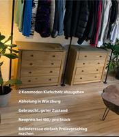 2 Kommoden kieferholz Bayern - Würzburg Vorschau