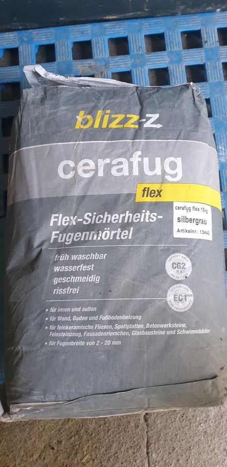 Flex Fugenmörtel(Silbergrau) in Schönberg