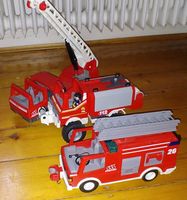 Playmobil Feuerwehr Löschfahrzeuge Drehleiter Unimog PlayBig Nordrhein-Westfalen - Neuss Vorschau