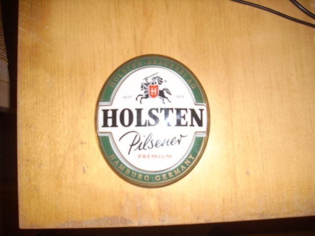 1 seltenes Emaille/ Porzellan Emblem " Holsten Pilsener" Premium in Bremen