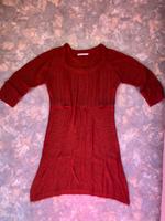 Strickkleid  rot braun orange gr. 3/4 Ärmel gr. S Hessen - Neustadt Vorschau