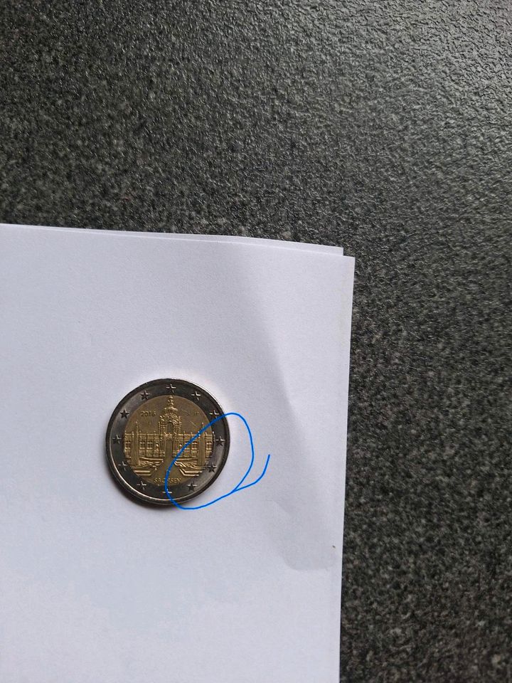 2 Euro Münze Fehlprägung8 in Neuenstein