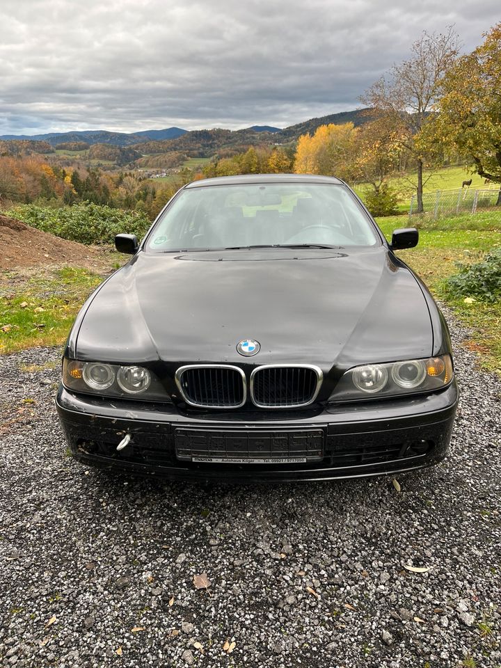 Bmw E39 520i Facelift Touring AHK Leder Navi in Deggendorf