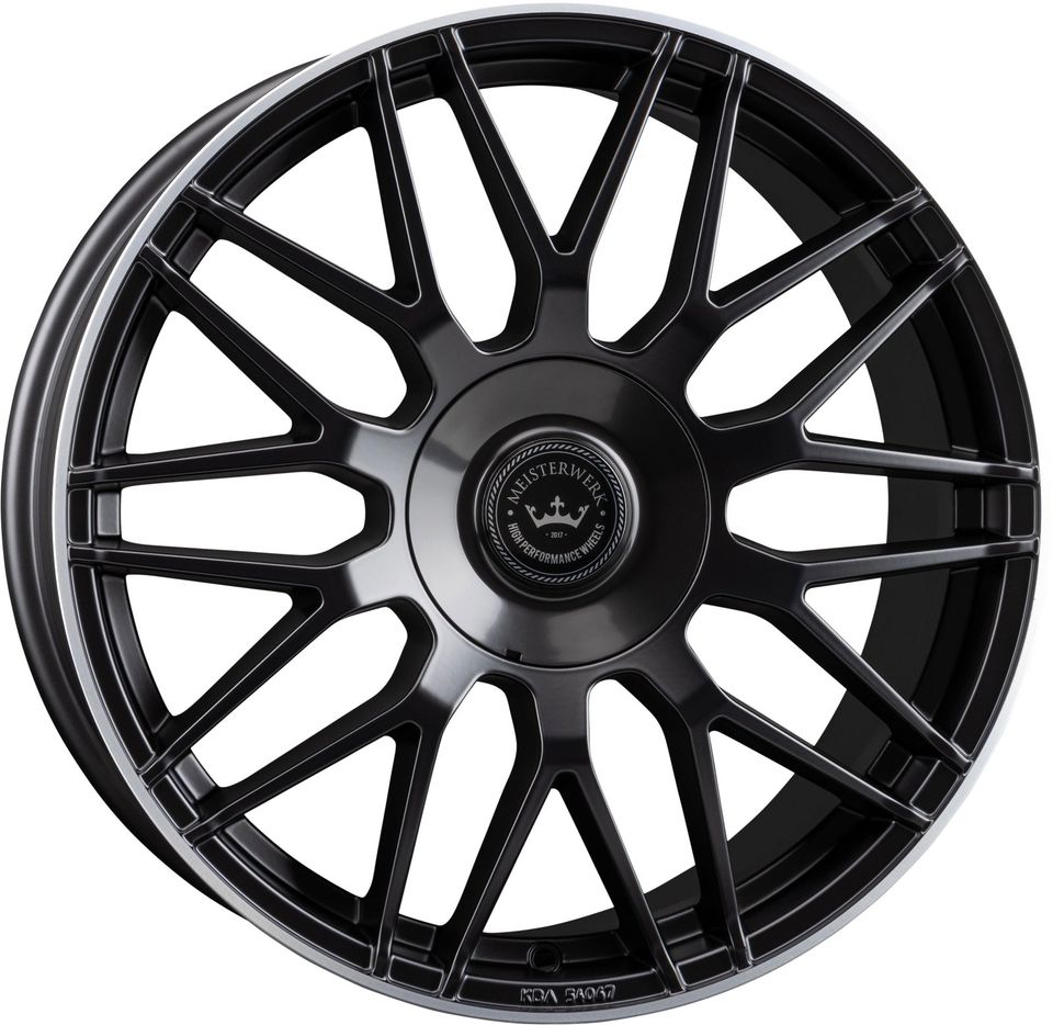 19" Meisterwerk MW17 8,5x19 ET45 für Audi Sommerräder 245/35R19 in Backnang