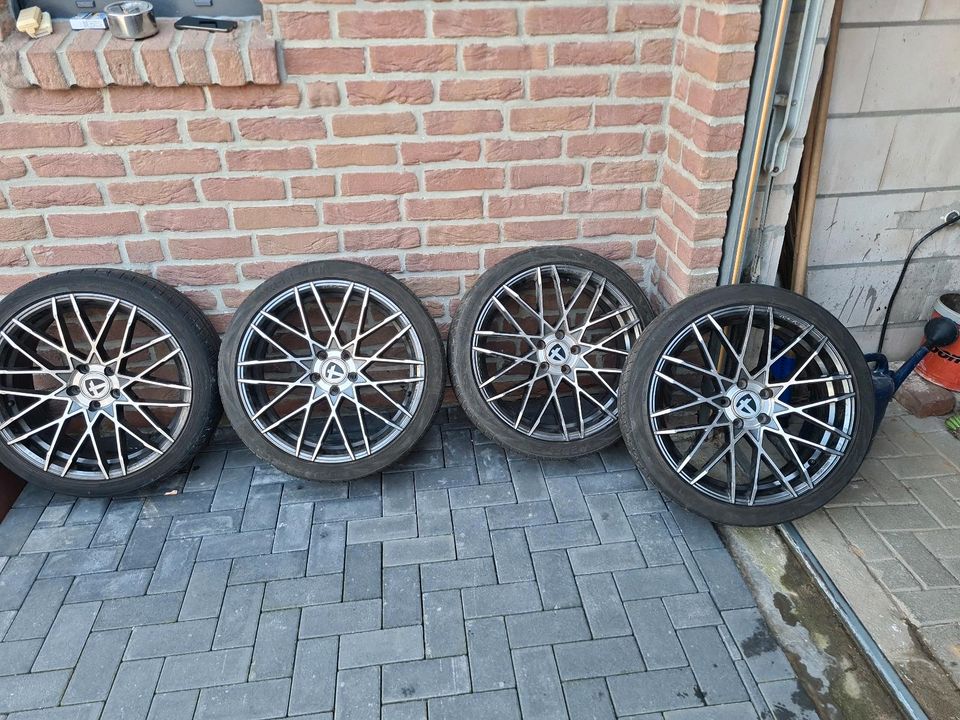 Tomason TN19 Schwarz Front Poliert 19 Zoll 5x112 in Rahden