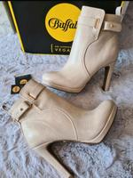 Buffalo Damen Stiefelette Boots High-Heels Beige 38 neu Bayern - Türkheim Vorschau