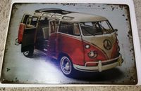 VW Hippie Blechschild Nostalgie Sammler Retro NEU West - Höchst Vorschau
