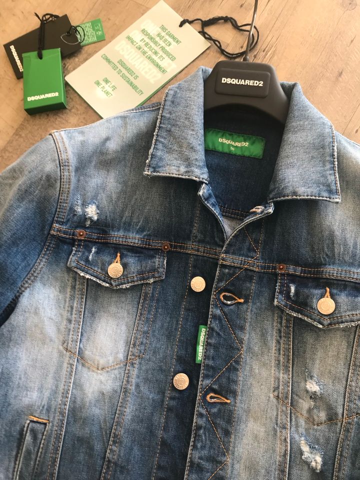 Dsquared2 Jeansjacke Jean Jacke Herrenjacke in München