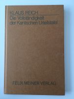 Vollständigkeit der Kantischen Urteilstafel Philosophie Studium Köln - Porz Vorschau