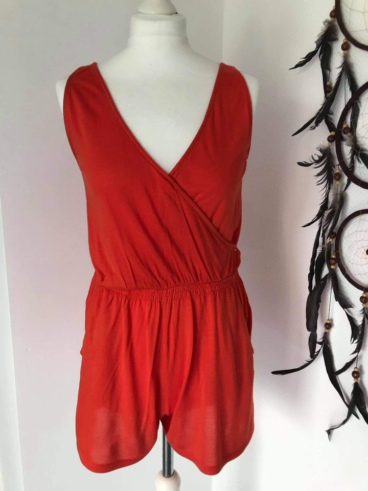 H&m 36 jumpsuit kurz Kleid Sommer Beach Strand boho vintage retro in Leverkusen