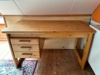alter Schreibtisch, Holzschreibtisch, schiebbare Platte Brandenburg - Ahrensfelde Vorschau