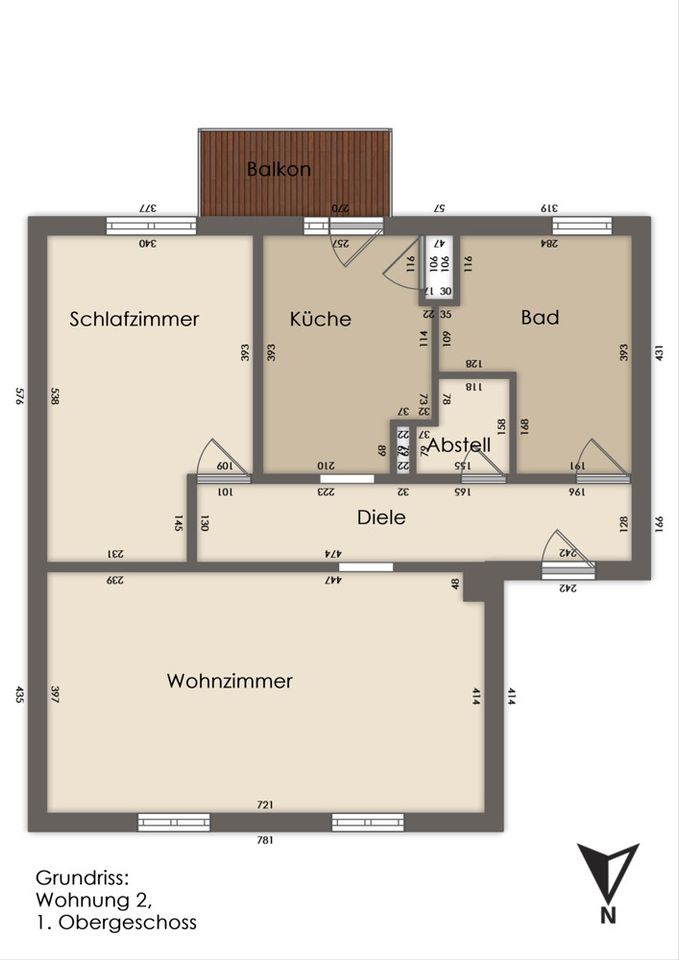 ***4-Familienhaus -  Balkone - provisionsfrei*** in Eisenach