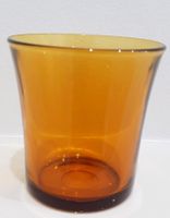 Teelichthalter - Glas - orange / braun Nordrhein-Westfalen - Oberhausen Vorschau
