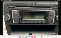 Autoradio vw Golf 5 6 polo 6r eos caddy passat Code cd mp3 radio Thüringen - Dingelstädt Vorschau