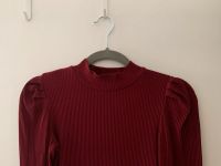 Bordeaux rotes enges Kleid AMISU in Gr. XS Frankfurt am Main - Sachsenhausen Vorschau