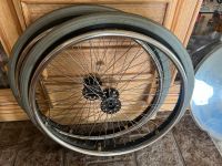 Rollstuhlräder mit Handschutz. Für Steckachsen Nordrhein-Westfalen - Olfen Vorschau