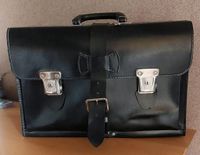 schwarze Lederaktentasche/Lehrertasche West - Nied Vorschau