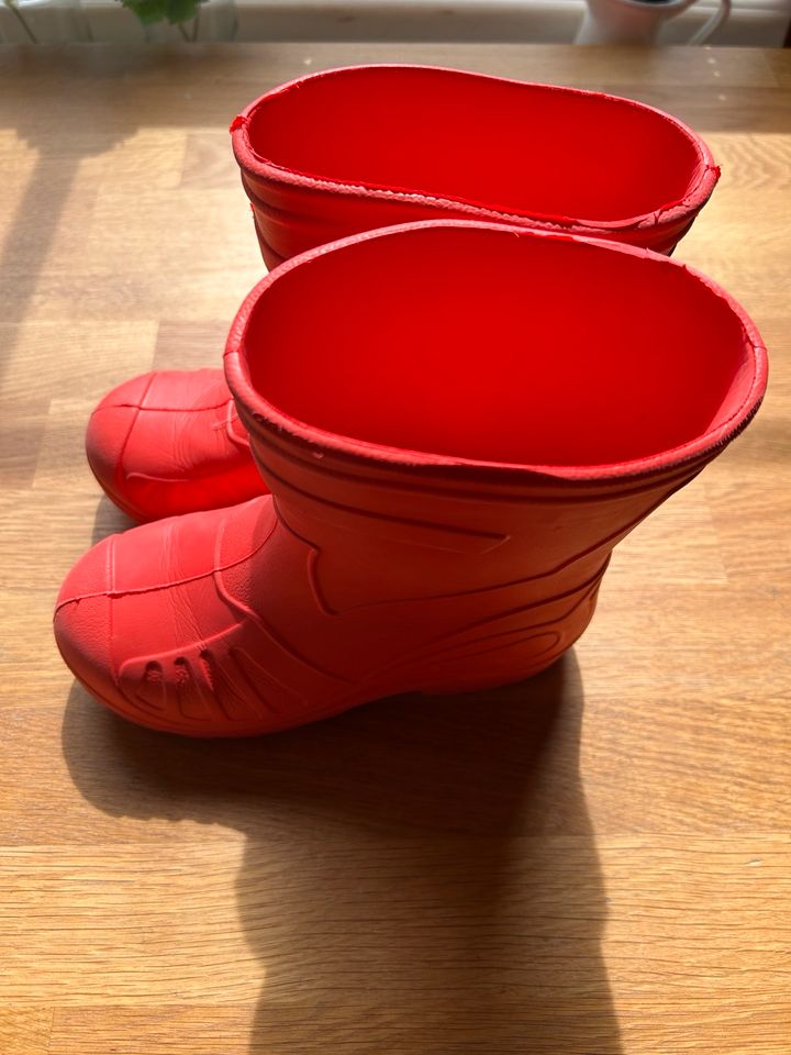 LADEHEIT Gummistiefel 31 Rot, inkl. Futter in Biedenkopf