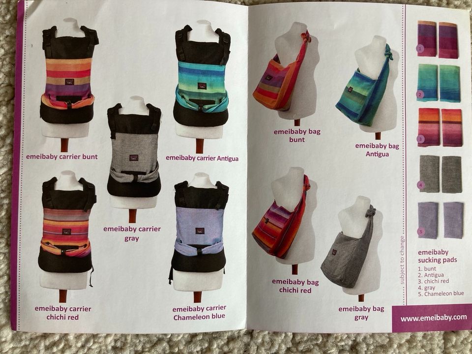 Emeibaby carrier Antigua, Trage-Tuch-Mix in Renningen