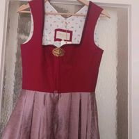 Alpenherz Leinen Dirndl Carla dunkelrot 34 XS München - Sendling Vorschau