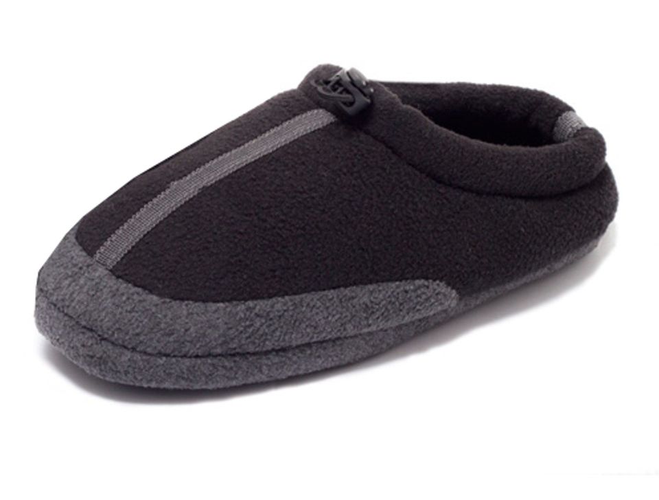 Herren Fleece Hausschuhe Gr.43 Schlappen Schuhe Slipper Pantoffel in Neumünster