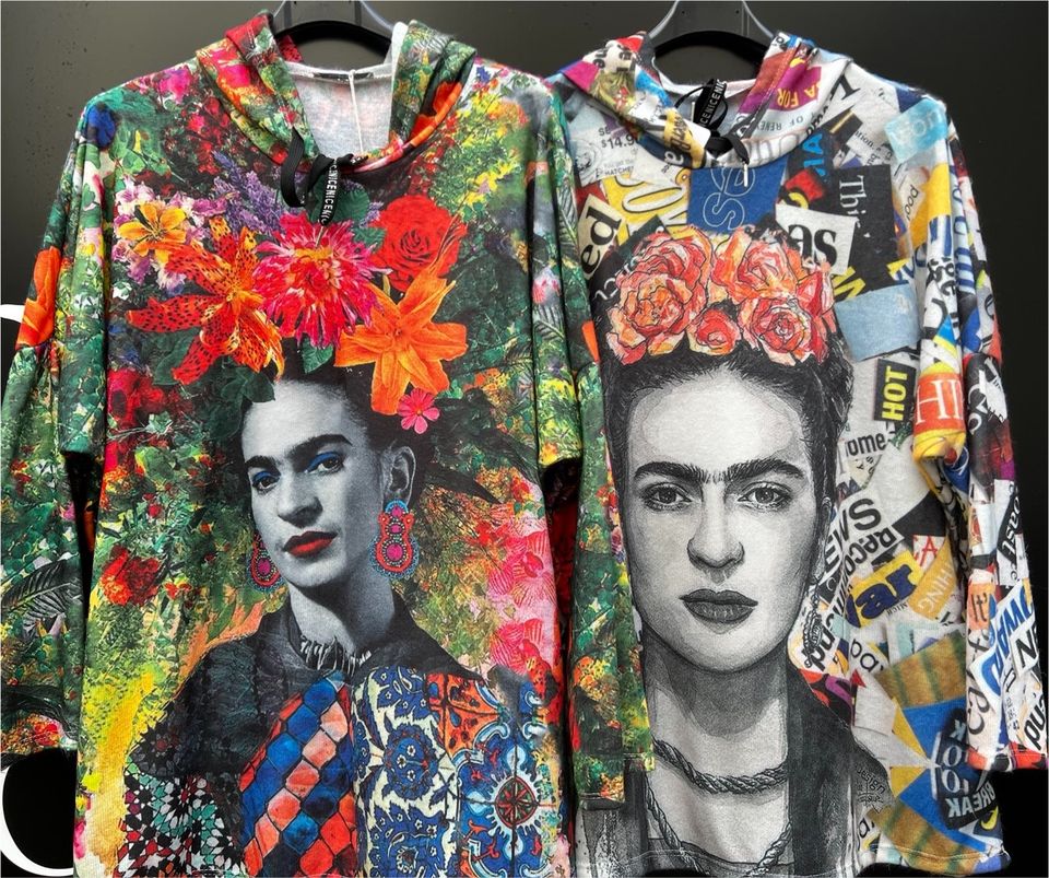 Neu Damen Kahlo Pullover mit Kapuze s m l xl xxl Frida motiv bild in Mainz
