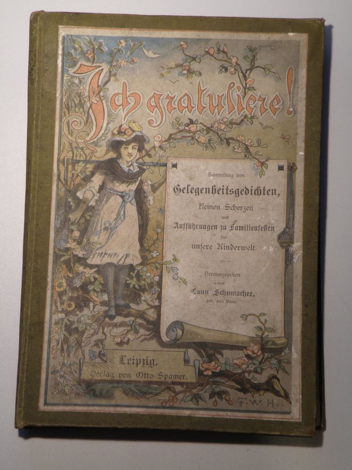 Dachbodenfund, Buch von 1883, ...... in Bobenheim-Roxheim