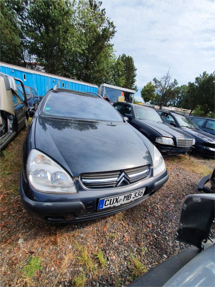 Citroen C5 Schlachtfest Ersatzteile Einzelteile Grau Bj.04 in Bremervörde