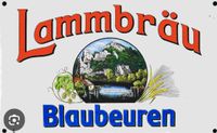 Emailschild / Emailleschild Lammbräu Blaubeuren gesucht Hannover - Misburg-Anderten Vorschau