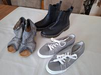 Damenschuhe Gr. 40   2x Rieker und 1x Sportschuhe  getragen Bayern - Tiefenbach Kr Passau Vorschau