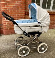 Kinderwagen / Buggy Emmaljunga Duo Mondial weiß Leder RETRO Berlin - Treptow Vorschau