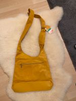 Echt Leder Handtasche Senf gelb NEU aus Italien Hessen - Kassel Vorschau