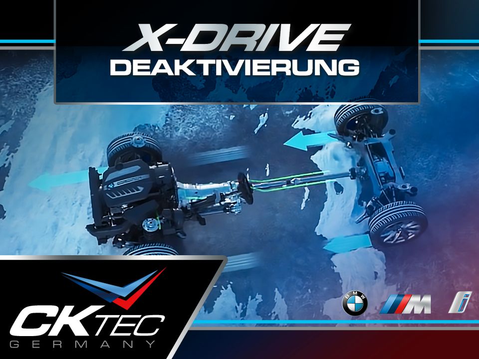 BMW - XDRIVE DEAKTIVIERUNG / CODIERUNG (Allrad / VTG) für F01 F03 F06 F07 F10 F11 F12 F15 F16 F20 F21 F22 F23 F25 F30 F31 F32 F34 F36 F80 G11 G30 G31 in Solingen