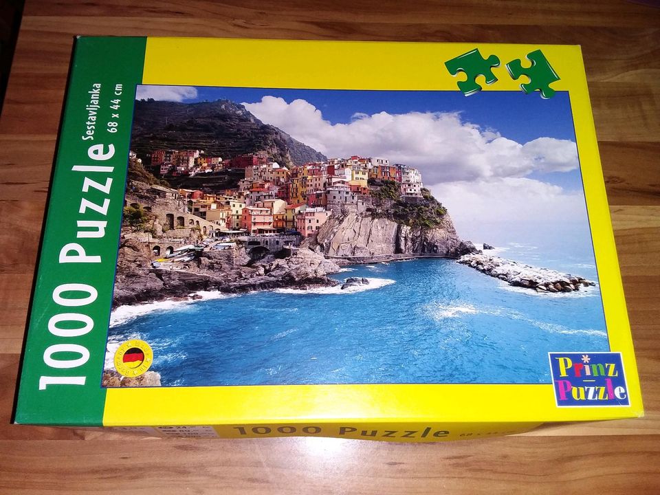 Puzzle 1000Teile, Landschaft,Felsenküste in Vitte