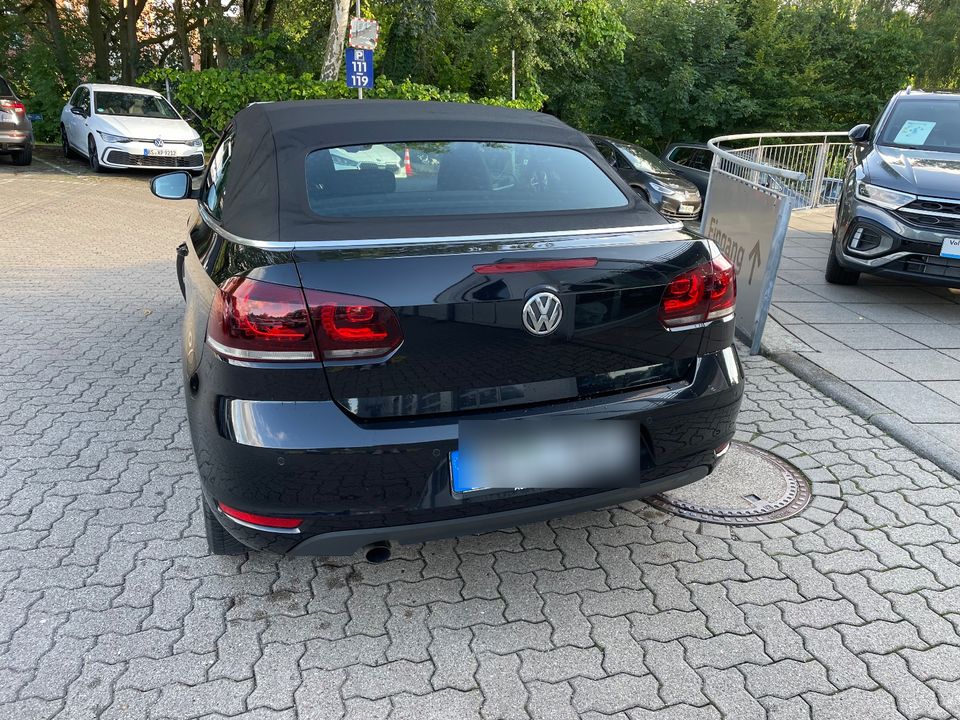 VW Golf 6 Cabrio "TÜV+Service+Kupplung+Bremsen+Zahnriehmen NEU“ in Hamburg