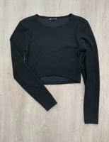 Zara Langarmshirt schwarz Größe L Bayern - Feucht Vorschau