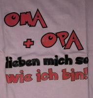 Gr. 98 Spruch T-shirt Mädchen rosa Oma + Opa lieben mich so wie i Nordrhein-Westfalen - Mönchengladbach Vorschau