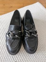 Chunky Loafer / Mokassins, Leder, schwarz, Gr. 38 München - Au-Haidhausen Vorschau