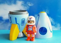 Playmobil 123 Set 70186 Astronaut mit Rakete Nordrhein-Westfalen - Leverkusen Vorschau