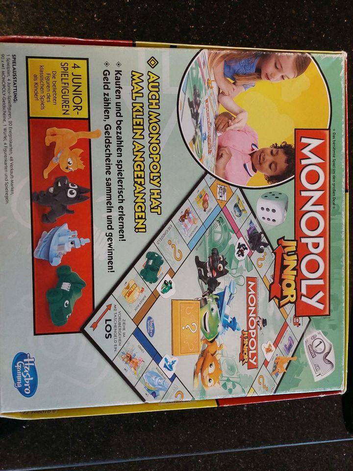 Monopoly Junior Hasbro ab 5 Jahren in Bad Kötzting