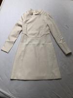 Hallhuber Kleid creme / wollweiss mit Stehkragen, langarm Gr. 34 Hessen - Idstein Vorschau