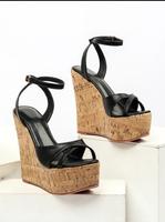 Sandalen für Damen, modische schwarze Keilsandalen Bielefeld - Milse Vorschau