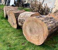 Kaminholz Tisch Eiche Eichenstamm Holz Baumscheiben Möbel xxl Sachsen - Wurzen Vorschau
