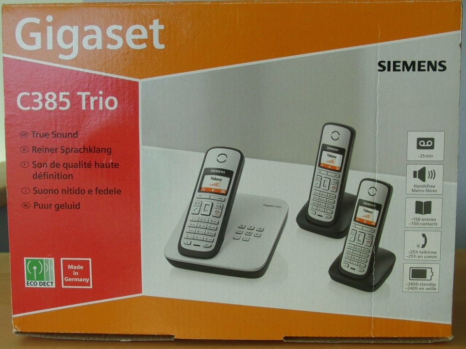 Siemens Gigaset C385 Trio in Wanzleben