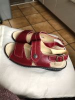 Belvida Sandalen Gr.41 Leder /Dunkel Rot Nordrhein-Westfalen - Oberhausen Vorschau