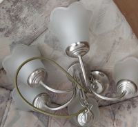 Deckenlampe 5 Armig silber mit Glas Nordrhein-Westfalen - Remscheid Vorschau