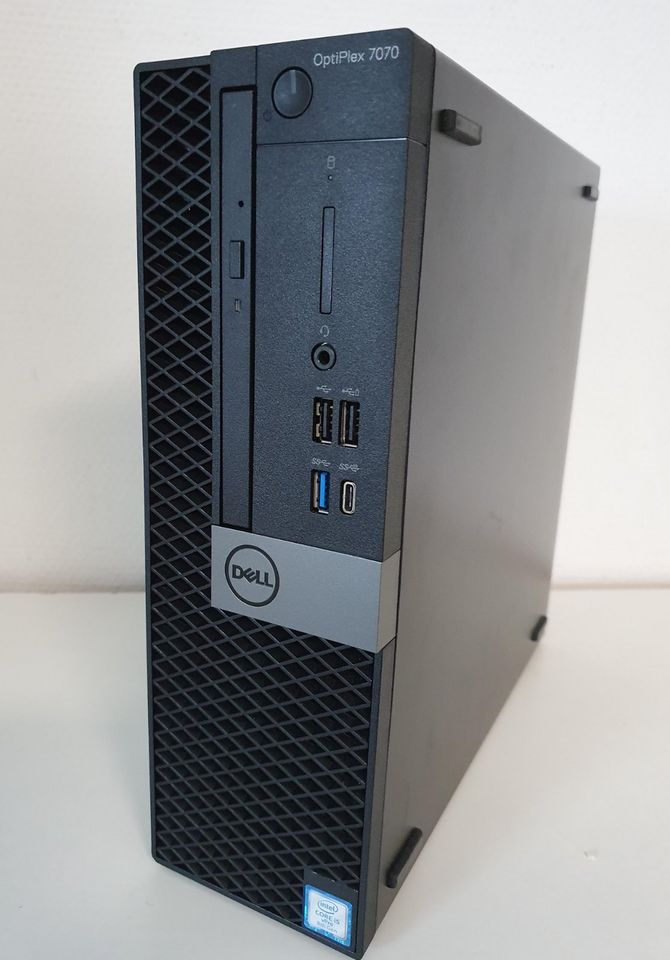 Dell Optiplex 7070SFF i5 8500 NVMe 256GB Win11 Desktop Profi in Weil im Schönbuch