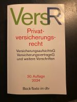 Privatversicherungsrecht: VersR 30. Auflage 2024 (dtV Beck-Text) Stuttgart - Botnang Vorschau