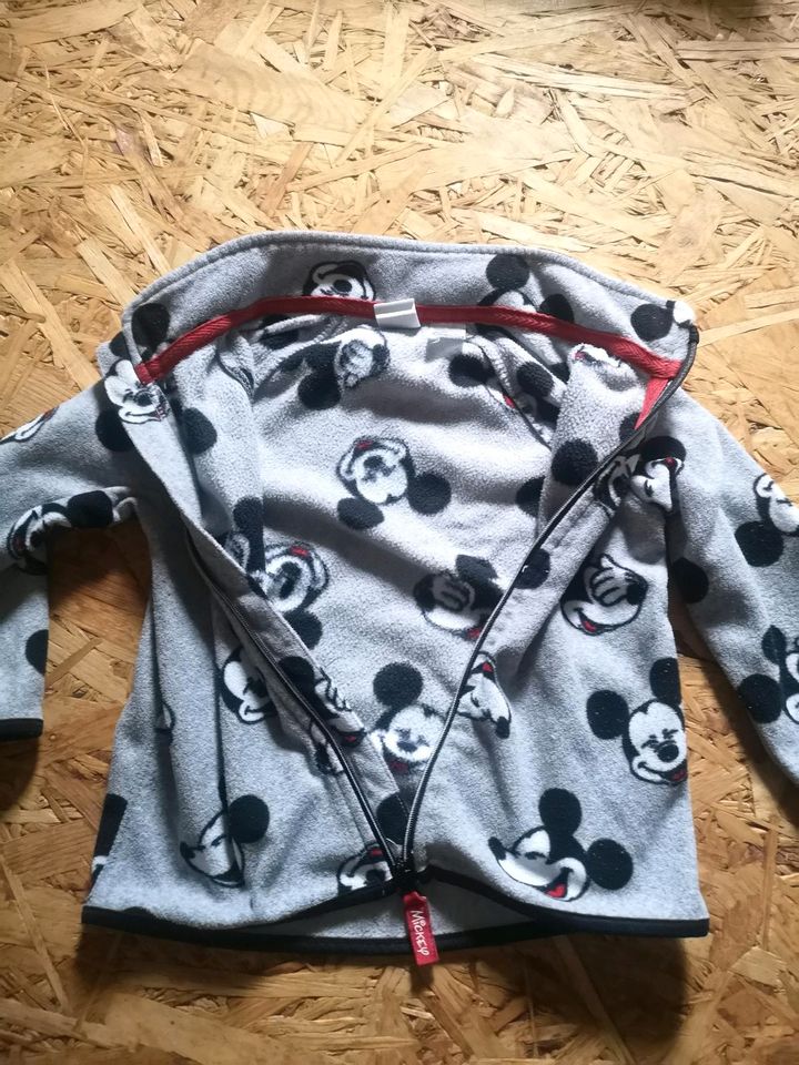 Weste Sweatjacke Pulli Fleece Micky Mouse H&M Gr. 86 in Frankenthal (Pfalz)