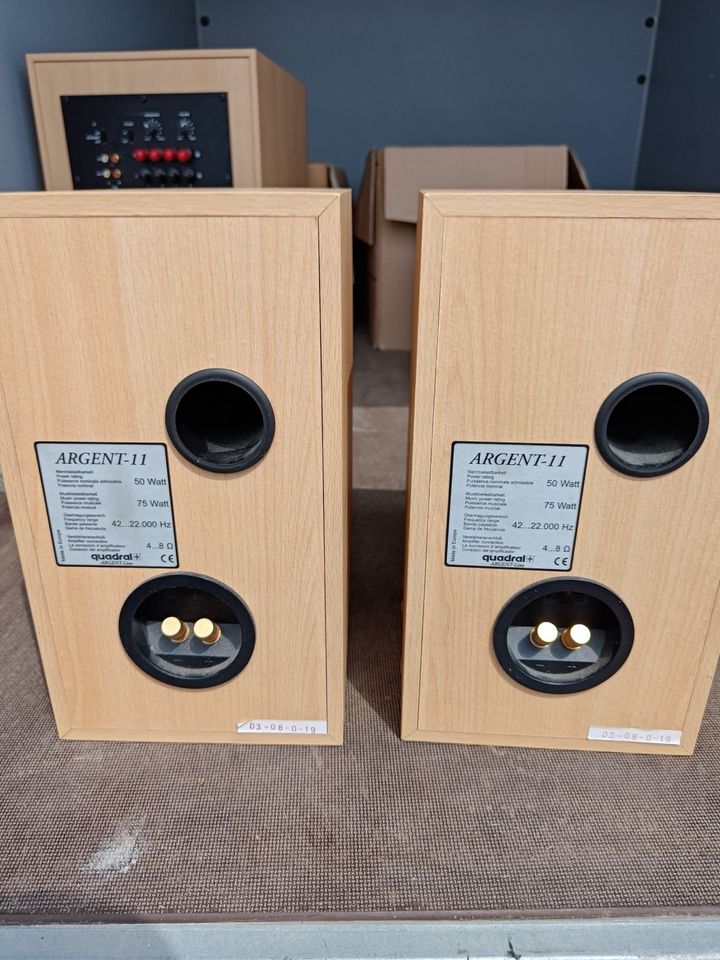 Quadral Argent-11 Stereo-Boxen zum Flohmarkt Preis in Lübeck